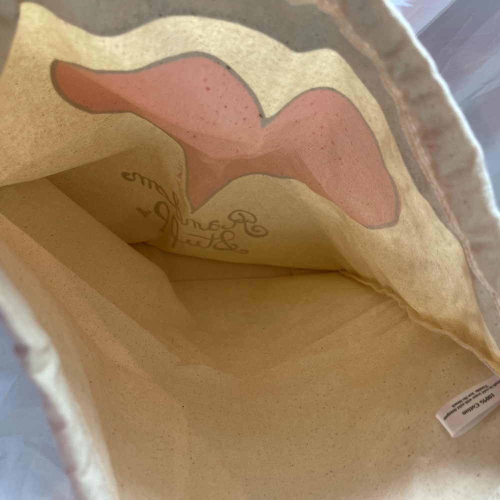 Brighton Random Stuff Drawstring Bag Canvas Trave… - image 2